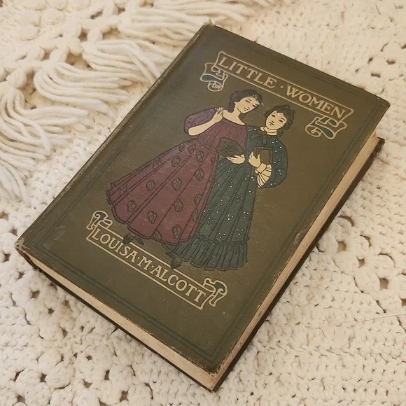 Rare 1913 Little Women by Louisa May Alcott Little Brown and Co Art - Picture 7 of 11